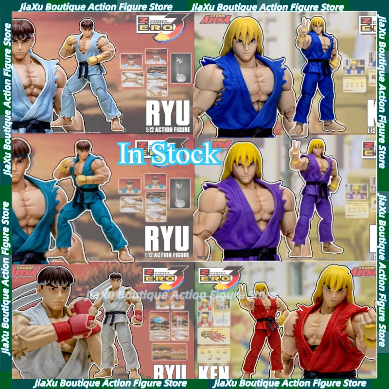 Original Storm Toys ST ARENA3 1/12 ARENA KEN RYU DAN NASH Anime Collection Figures Model Toys