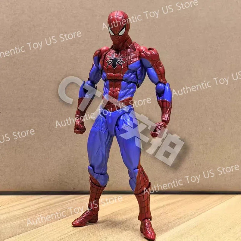 Authentic Ct Toys Spiderman 2.0 Figure Amazing Yamaguchi Spider-Man Agent Venom Mafex Anime Action Figure Customized Gifts Toys