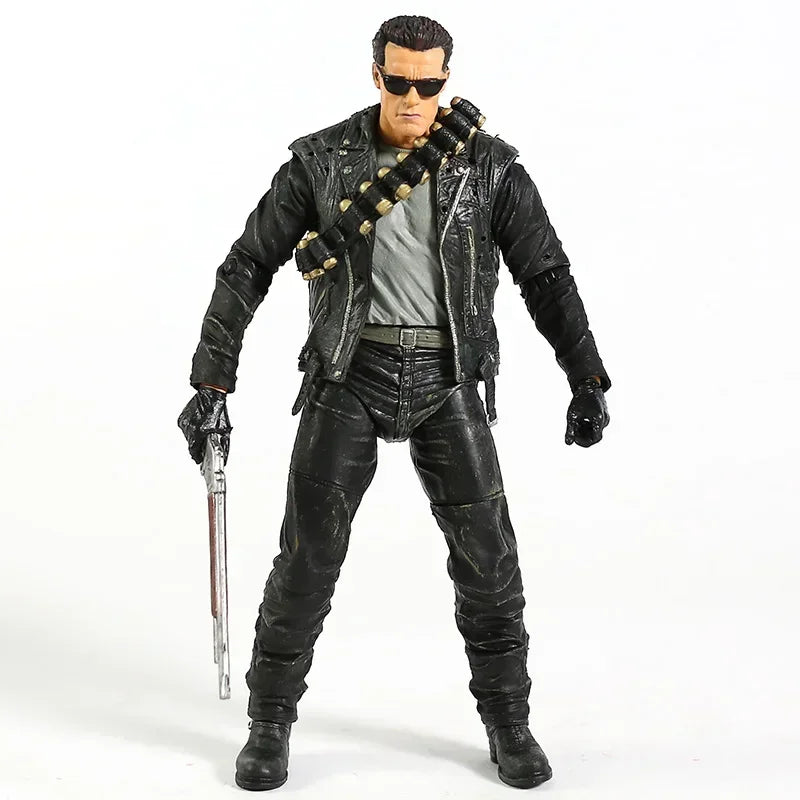 NECA Terminator T-800 T-1000 Action Figure Movable Joints Desktop Decoration Collection PVC Model Toy