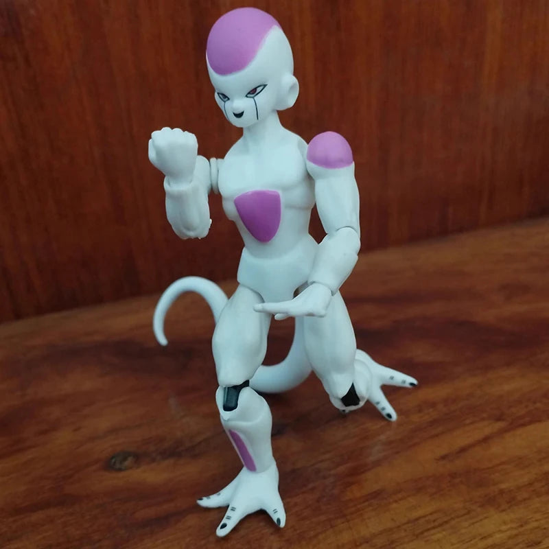 Anime Dragon Ball Z Action Figures Set-Son Goku Son Gohan Vegeta Frieza-Collectible Assembly Model Toys Boys Festival Gifts