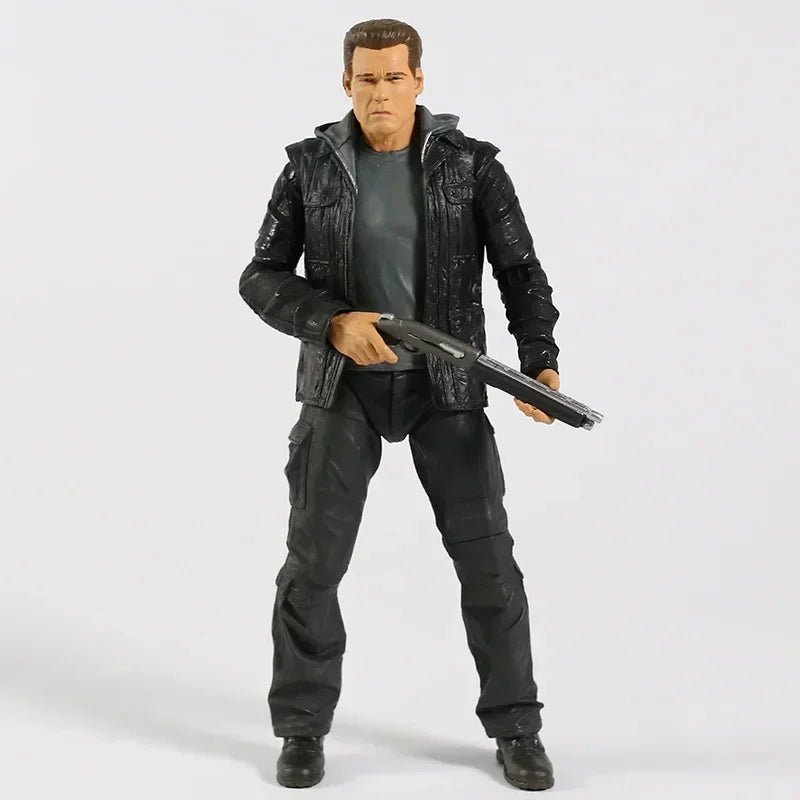 NECA Terminator Genisys T-800 Guardian Endoskeleton Joints Moveable Action Figure Model Toy