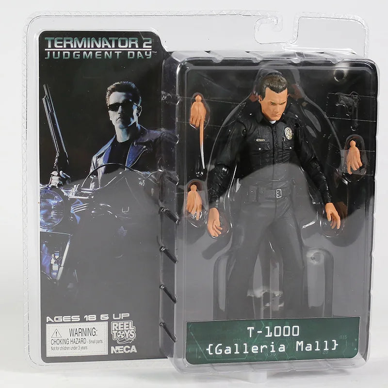 NECA The Terminator Endoskeleton Action Figures Collectable Joints Moveable Model Toy