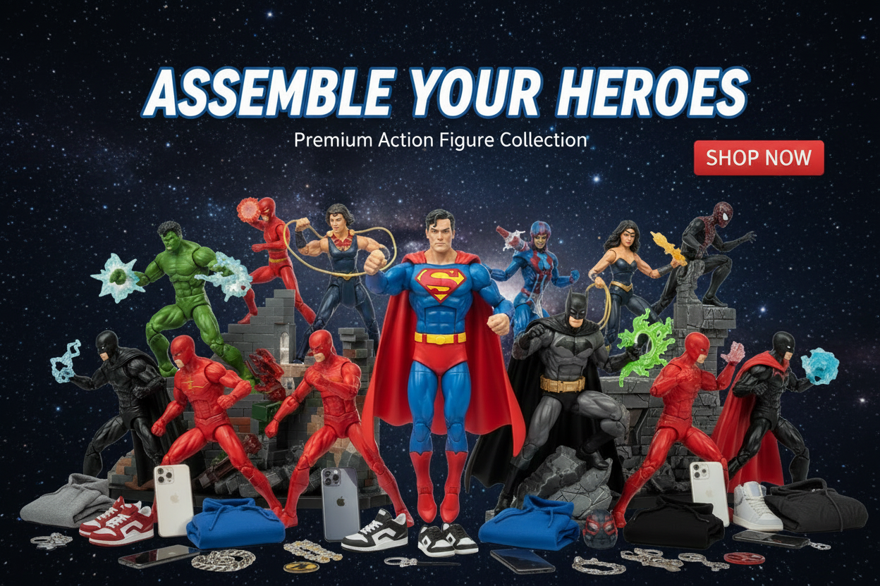 Assemble Your Heroes - Dark Background